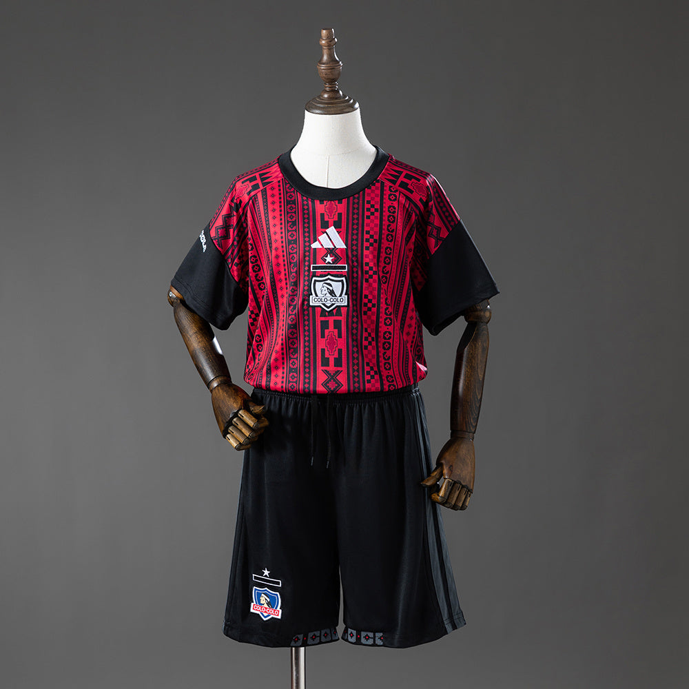 Kit Infantil Colo Colo Third 26/27 - Vermelho