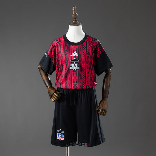 Kit Infantil Colo Colo Third 26/27 - Vermelho