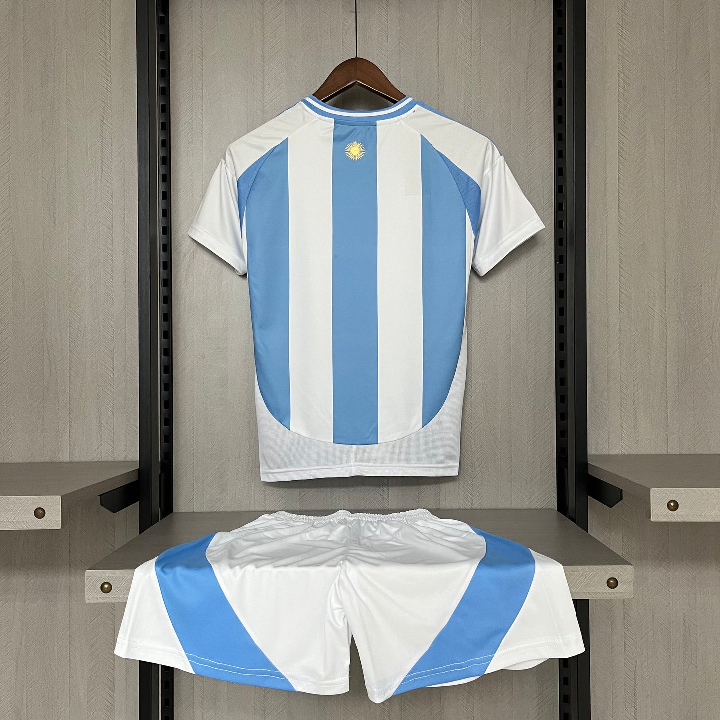 Kit Infantil Argentina Home 24/25 -Azul e Branca