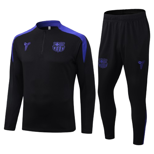 Kit Treino Agasalho + Calça Barcelona - Preto