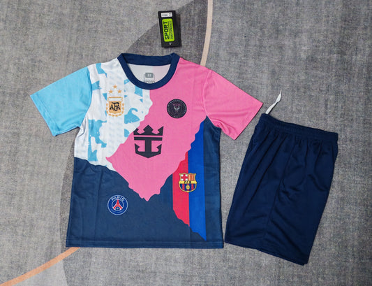 Kit Infantil Edição MESSI Carreira 25/26  - Colorido