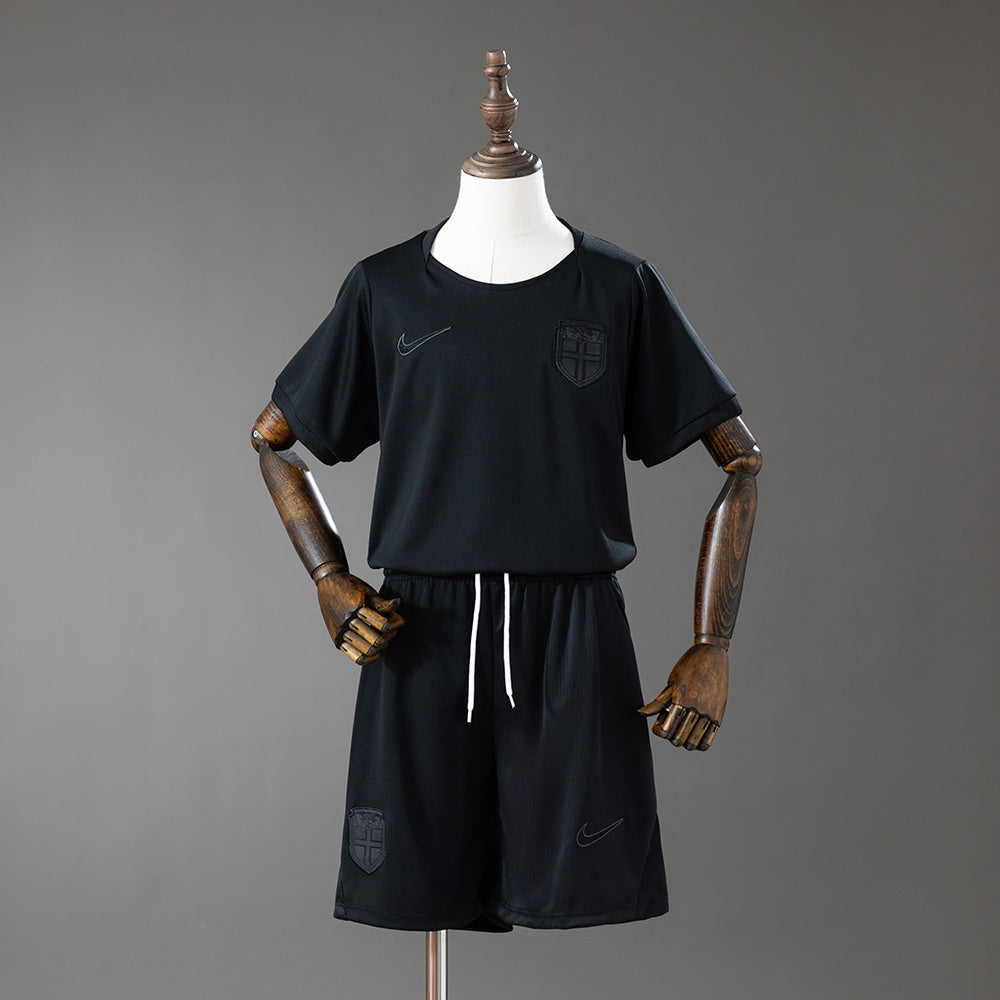 Kit Infantil Noruega Away 26/27 - Preta