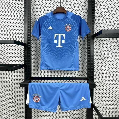 Kit Infantil Bayern de Munique Goleiro 25/26 - Azul