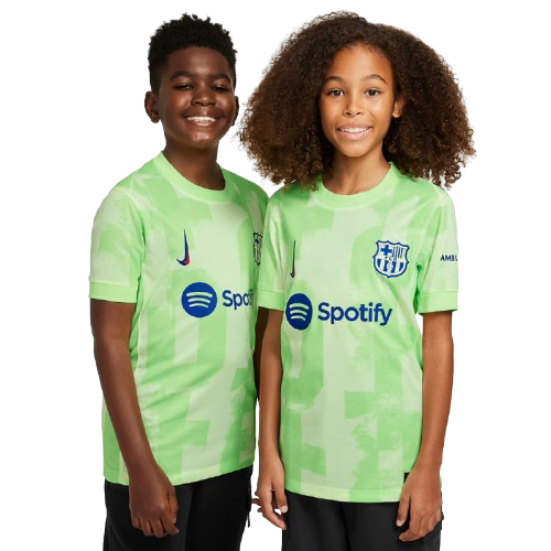 Kit Infantil Barcelona Third 24/25 - Verde