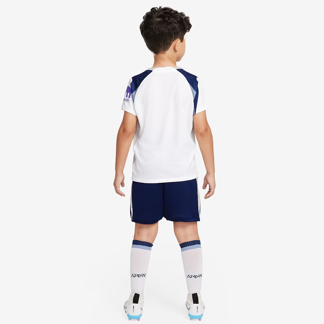 Kit Infantil Tottenham Home 25/26 . - Branco