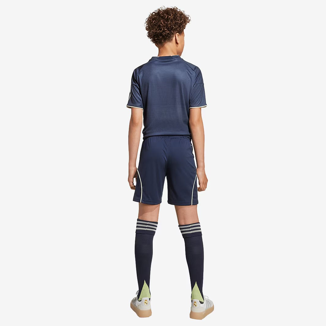 Kit Infantil Real Madrid Away 25/26 -Azul Escuro