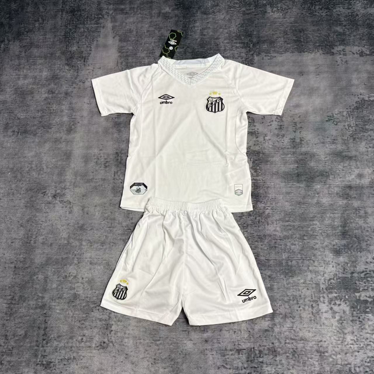 Kit Infantil Santos Home 25/26 - Branco