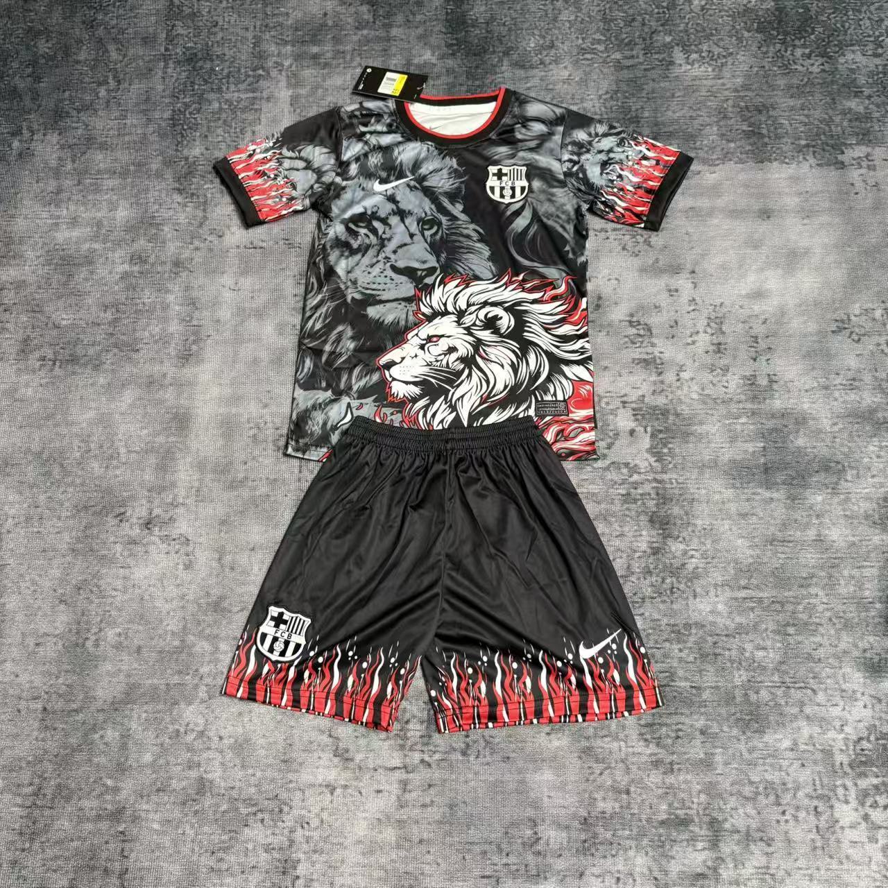 Kit Infantil Barcelona Edição Especial 25/26 -Cinza
