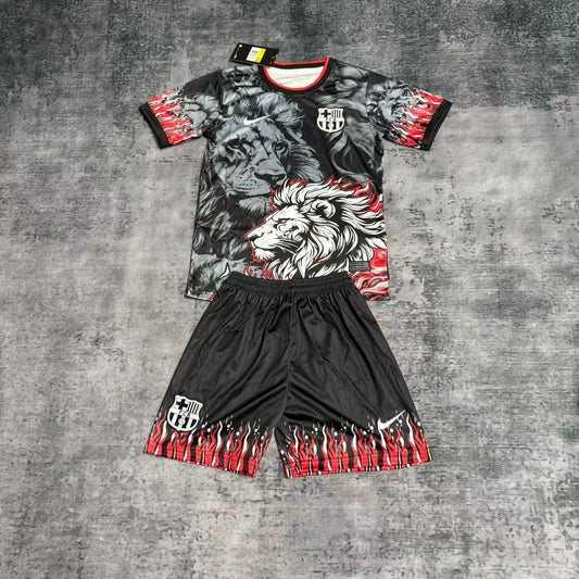 Kit Infantil Barcelona Edição Especial 25/26 -Cinza