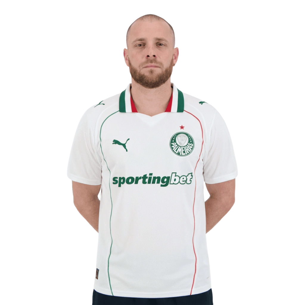 Kit Família Palmeiras: Camisa Infantil + Camisa Pai - Branca