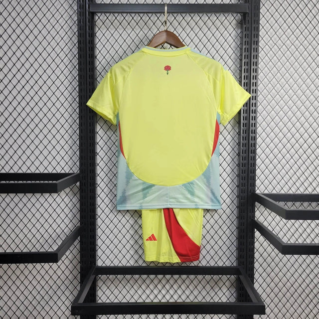 Kit Infantil Espanha Away 24/25 -Amarela