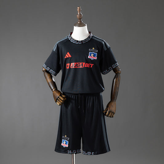 Kit Infantil Colo Colo Away 26/27 - Preta