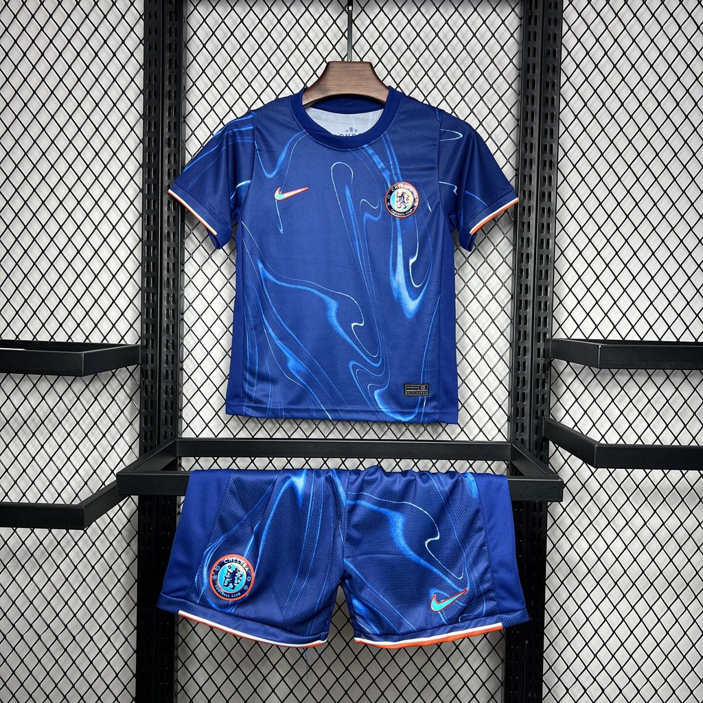Kit Infantil Chelsea Home 24/25 -Azul