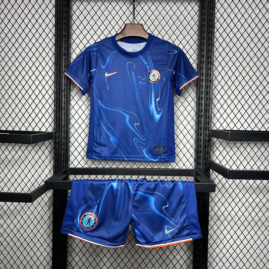 Kit Infantil Chelsea Home 24/25 -Azul