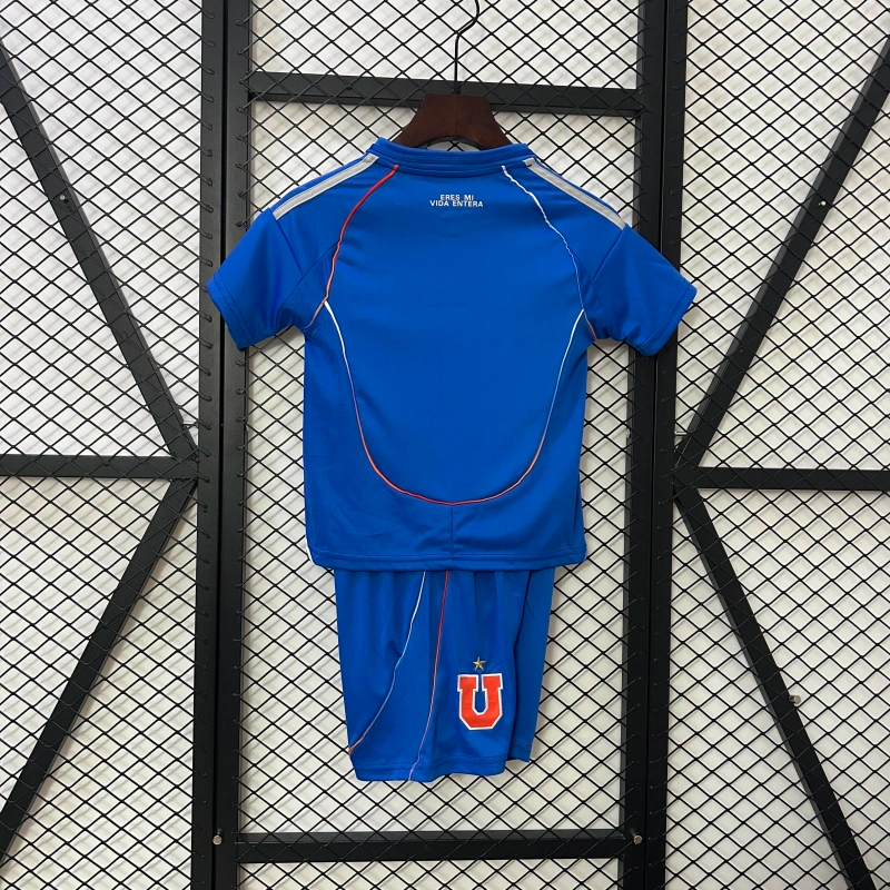 Kit Infantil Universidad de Chile Home 25/26 . - Azul