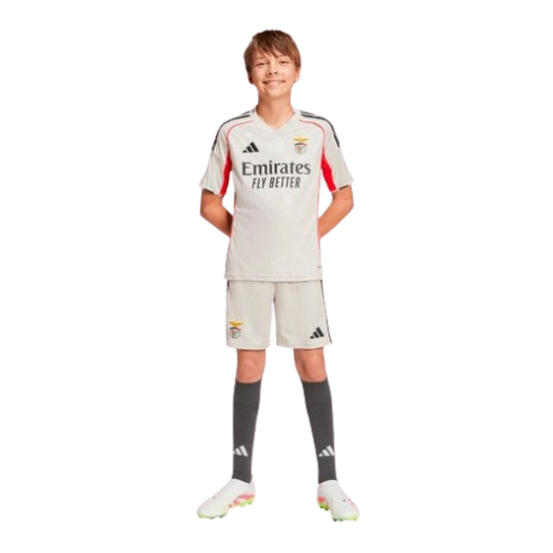 Kit Infantil Benfica Third 25/26 -Bege