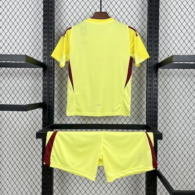 Kit Infantil Real Madrid Goleiro 25/26 -Amarela