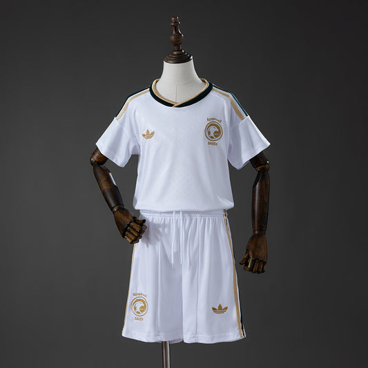 Kit Infantil Arabia Saudita Away 26/27 - Bege