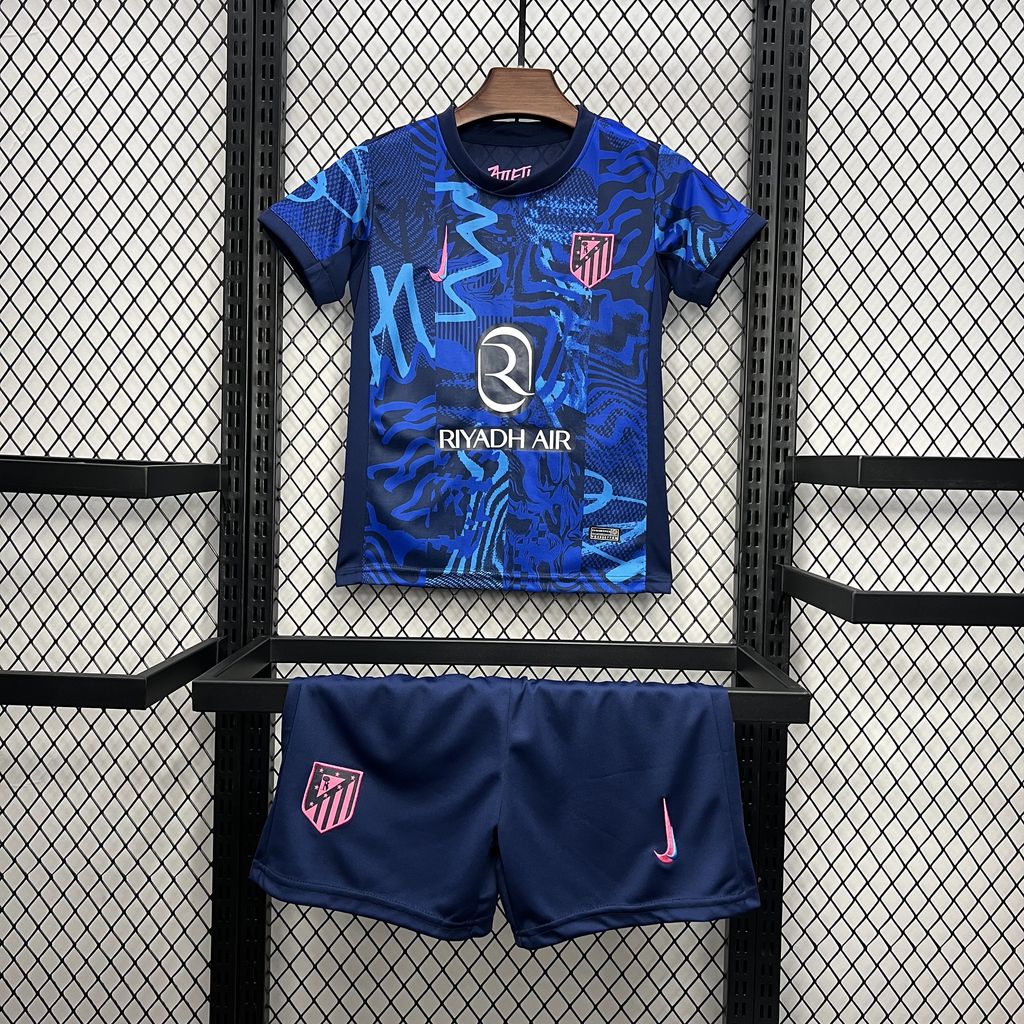 Kit Infantil Atlético de Madrid Third 24/25 -Azul