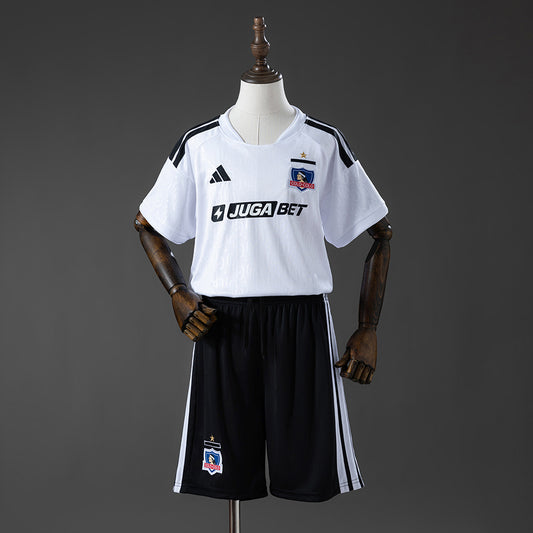 Kit Infantil Colo Colo Home 26/27 - Branca