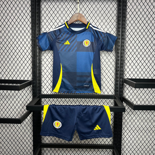 Kit Infantil Escocia Home 24/25 -Azul