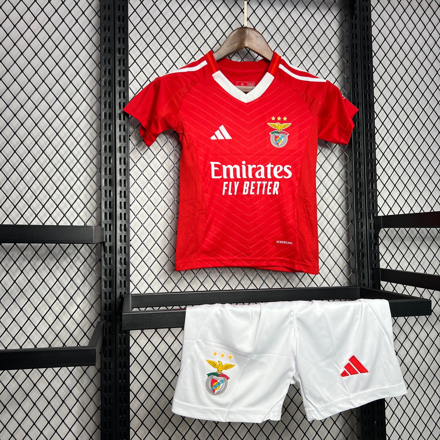Kit Infantil Benfica Home 24/25 -Vermelha