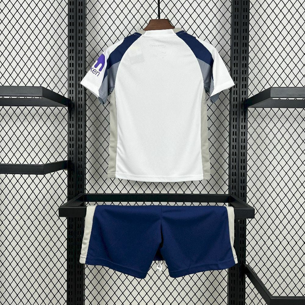 Kit Infantil Tottenham Home 25/26 . - Branco