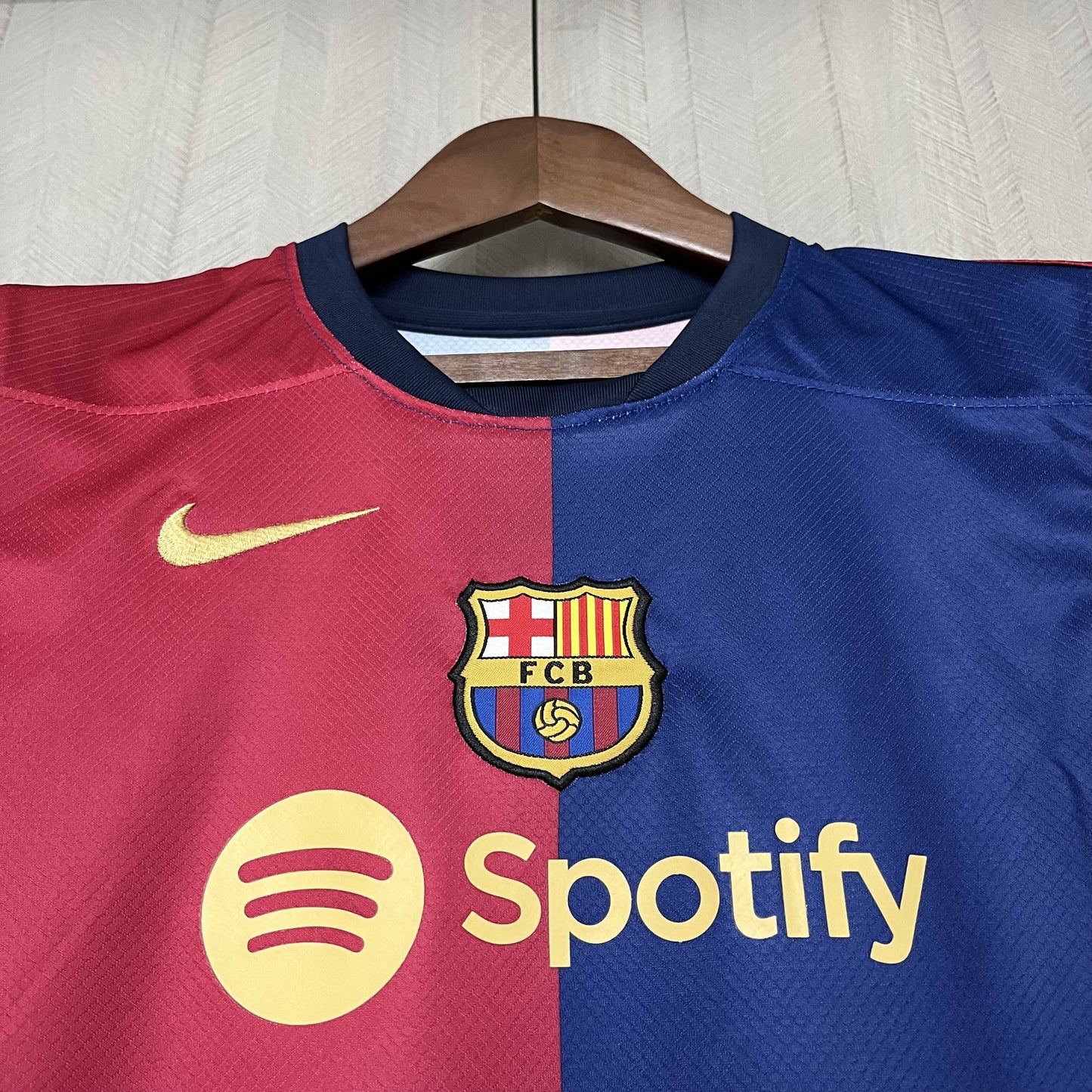 Kit Infantil Barcelona Home 24/25 - Grená