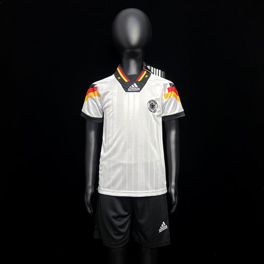 Kit Infantil Alemanha Home Retro 1992 -Branco