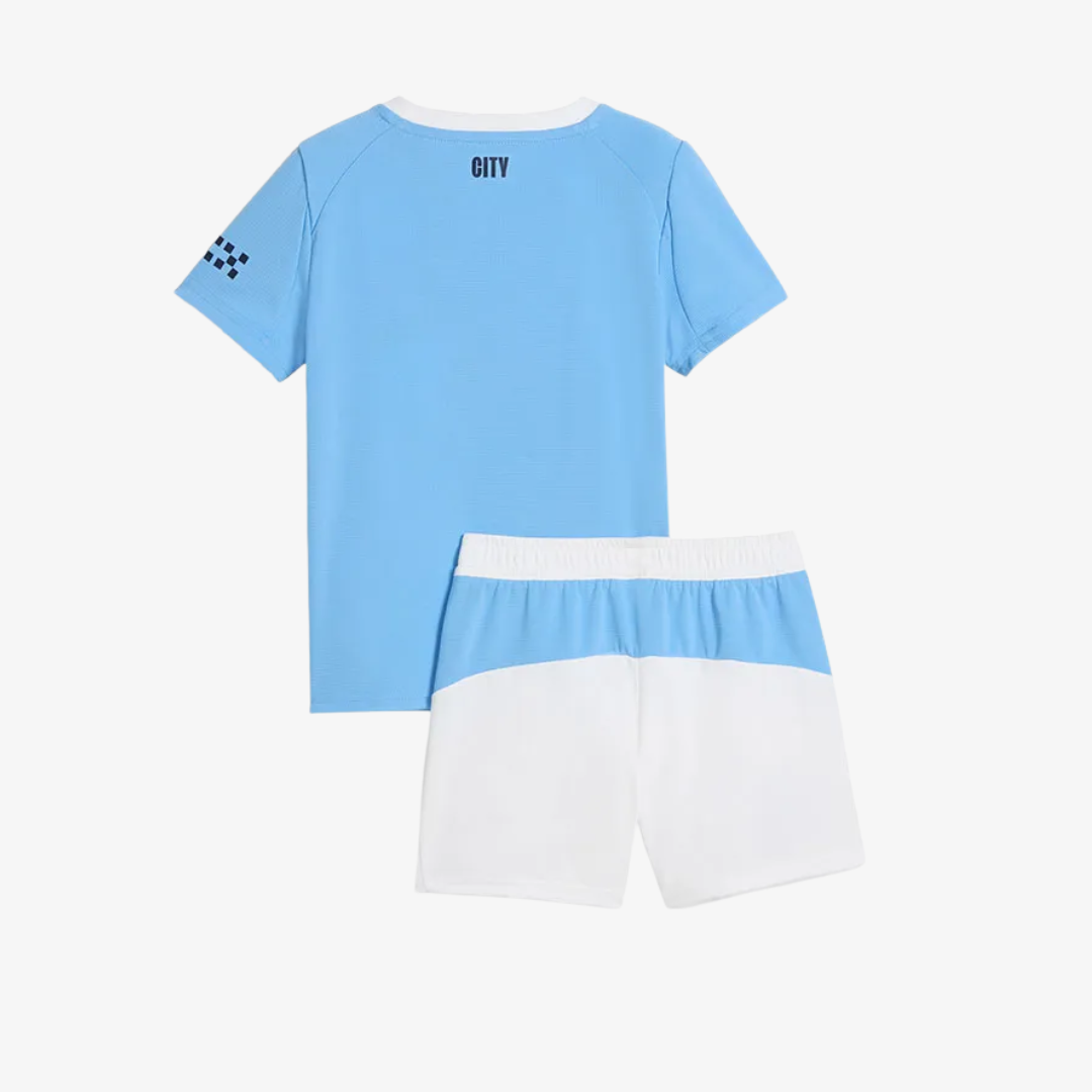 Kit Infantil Manchester City Home 25/26 - Azul