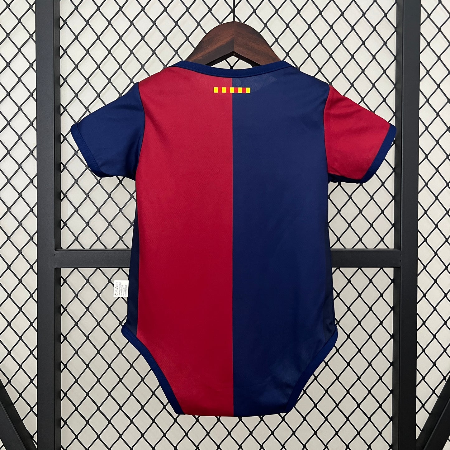 Body Bebê Infantil Barcelona Home 24/25 -Grená