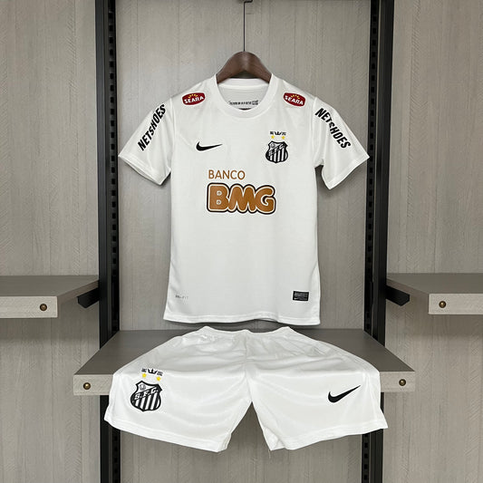 Kit Infantil Santos Home Retrô 11/12 - Branco