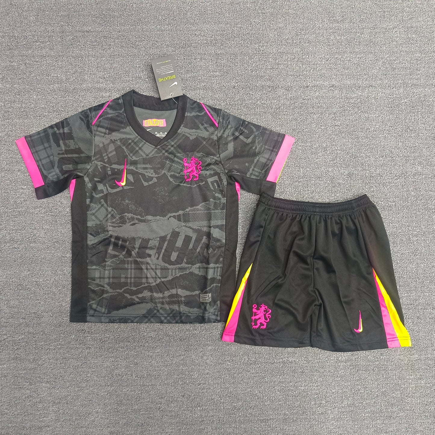 Kit Infantil Liverpool Goleiro 24/25 - Cinza