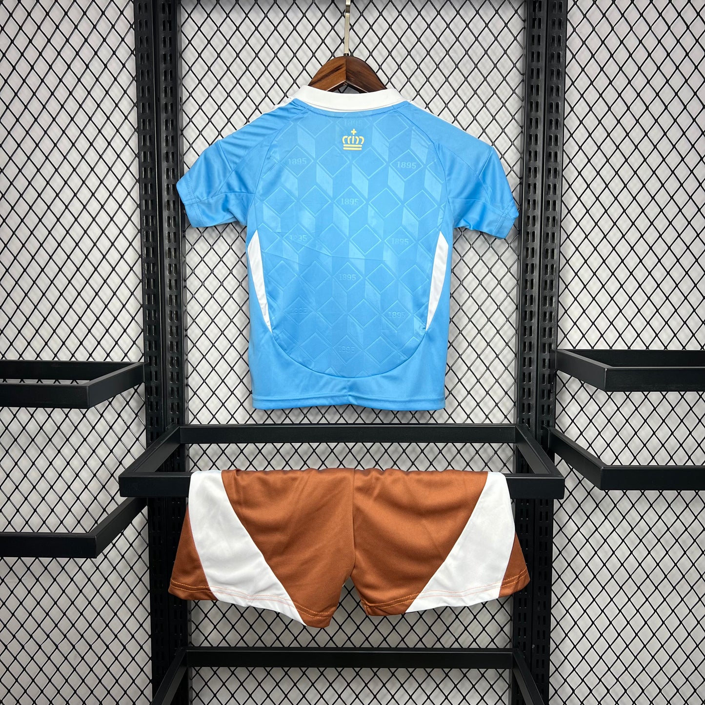 Kit Infantil Bélgica Away 24/25 -Azul Claro