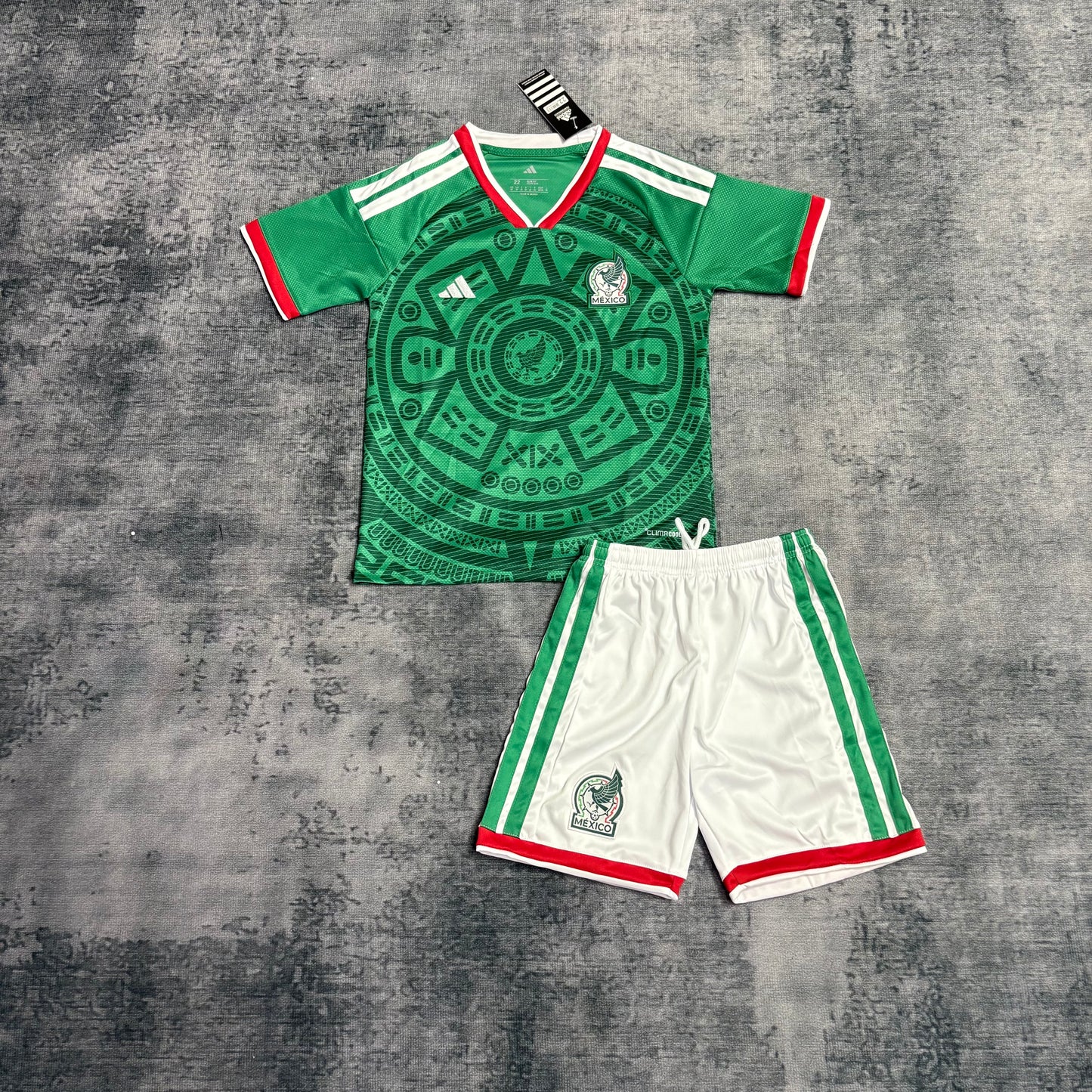 Kit Infantil México Home 26/27 -Verde