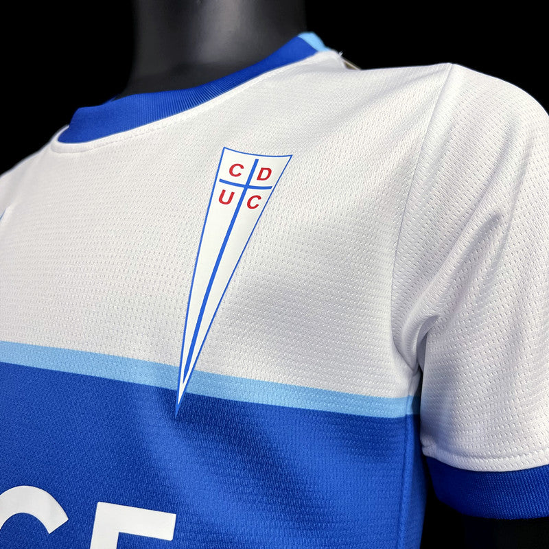 Kit Infantil Universidade Catolica Home 24/25 . - Branca e Azul