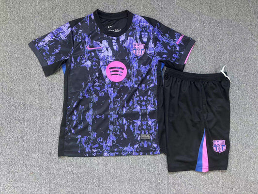 Kit Infantil Barcelona Edição Especial 25/26 - Roxo