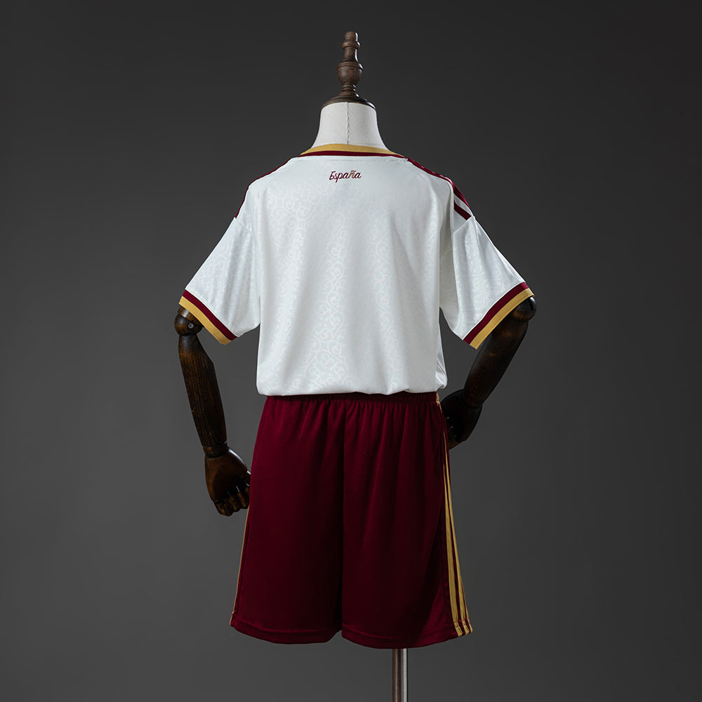 Kit Infantil Espanha Away 26/27 - Bege