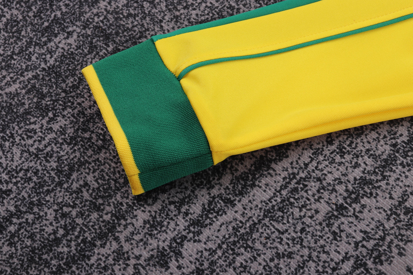 Kit Infantil Brasil Retro Home 1998 Manga Longa - Amarela