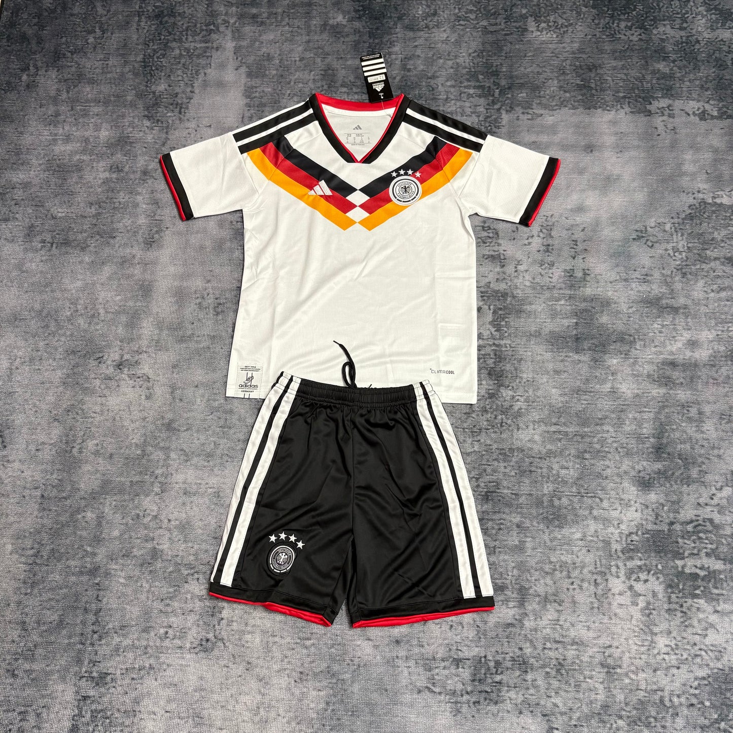 Kit Infantil Alemanha Home 26/27 -Branca