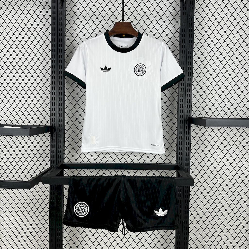 Kit Infantil Alemanha Home 25/26 -Branca