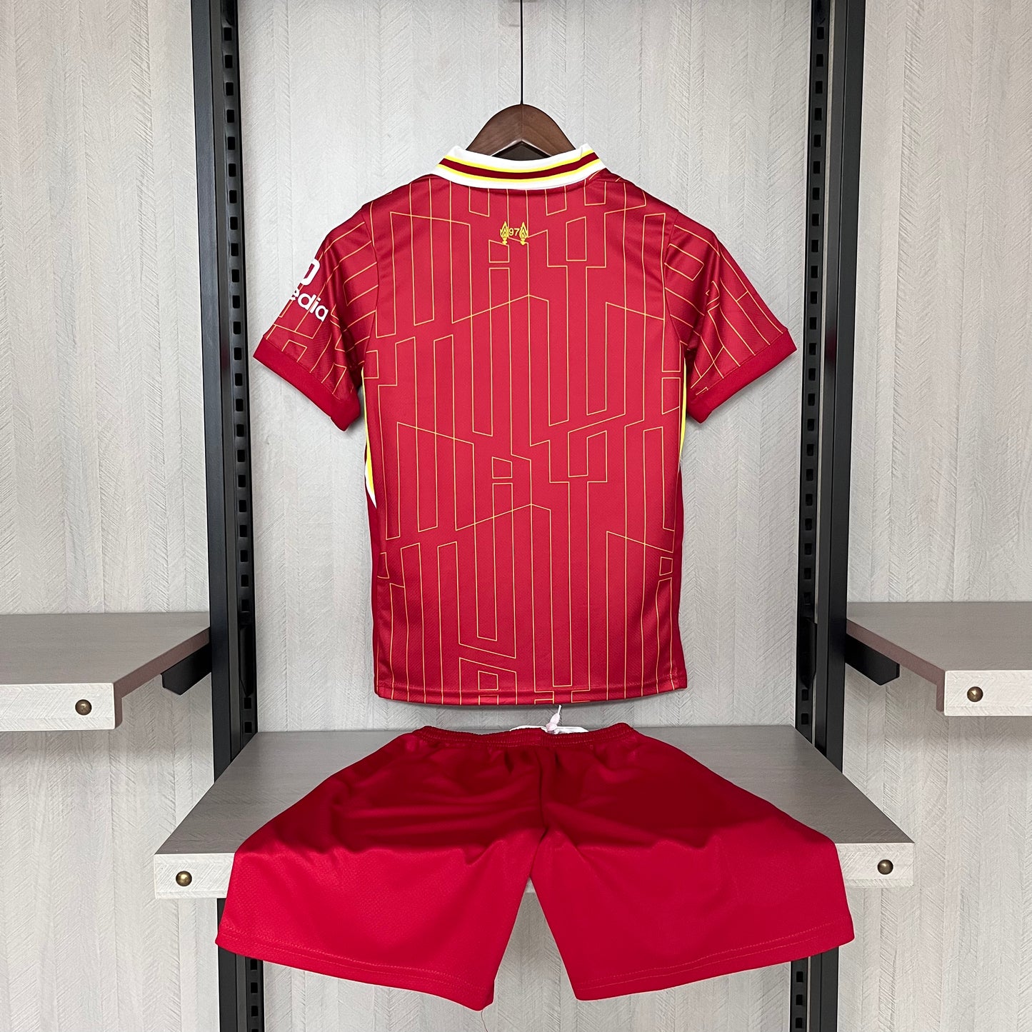 Kit Infantil Liverpool Home 24/25 - Vermelho