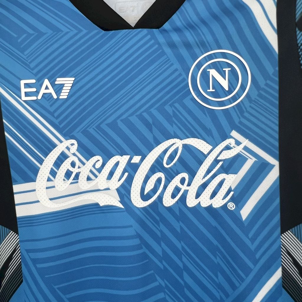 Kit Infantil Napoli Edição Especial 24/25 . EA7 - Azul