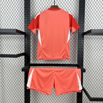 Kit Infantil Real Madrid Goleiro 25/26 -Laranja