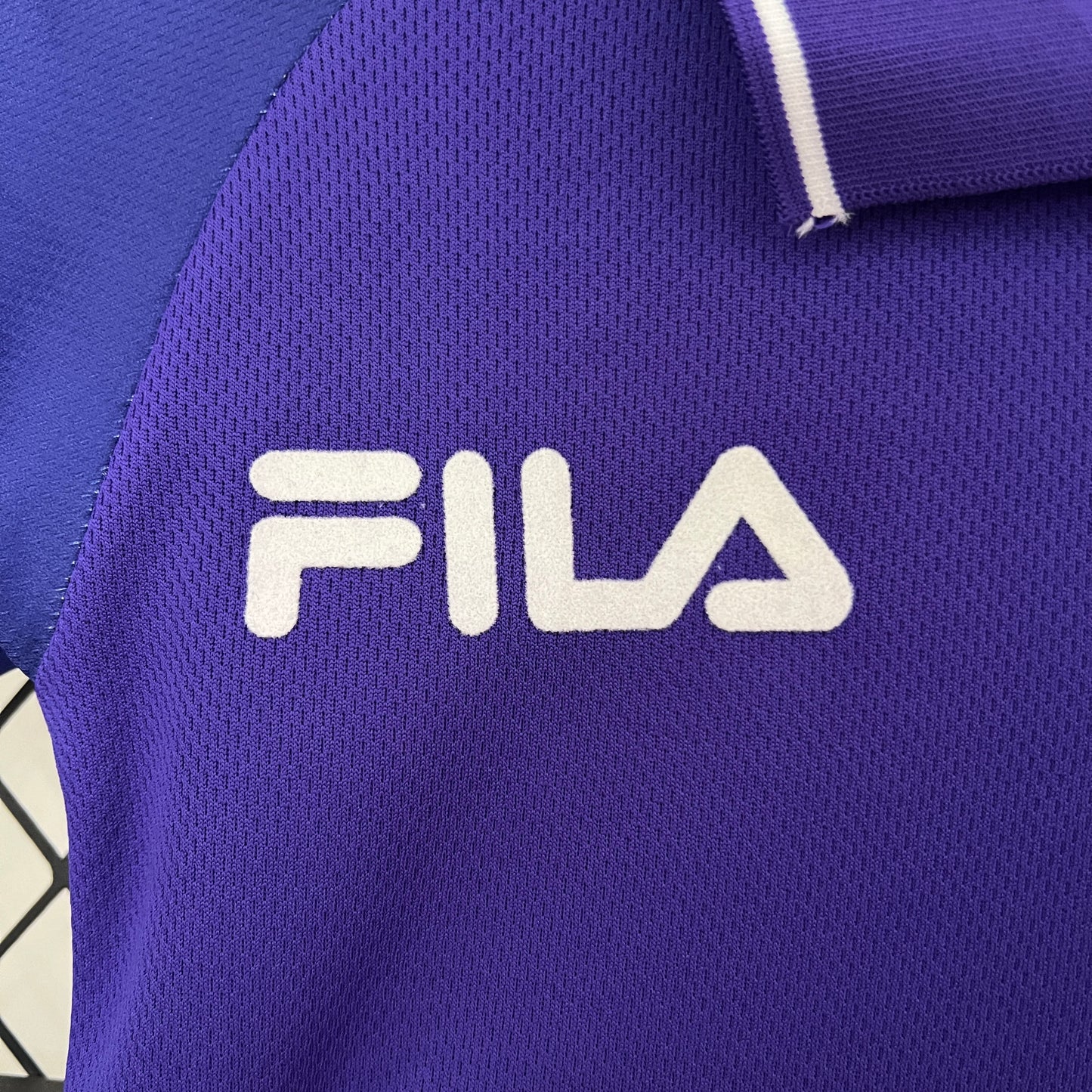 Kit Infantil Fiorentina Home Retrô 1998 . Fila  - Roxo