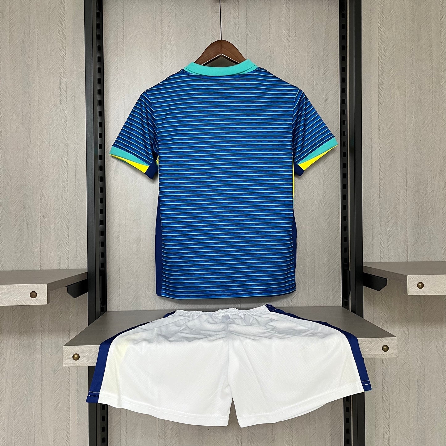 Kit Infantil Brasil Away 24/25 - Azul