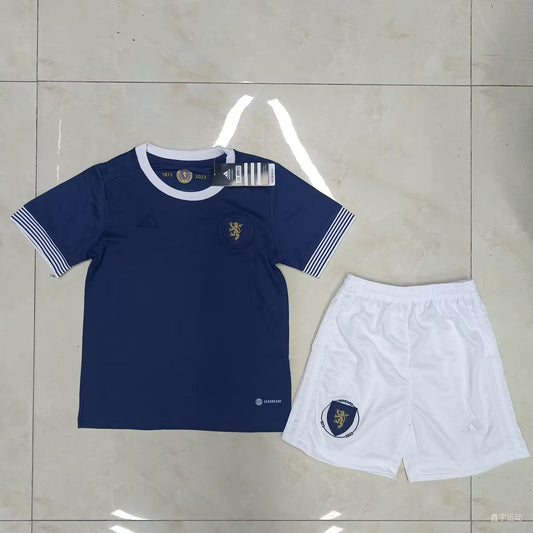 Kit Infantil Escocia Home 23/24 -Azul Escuro