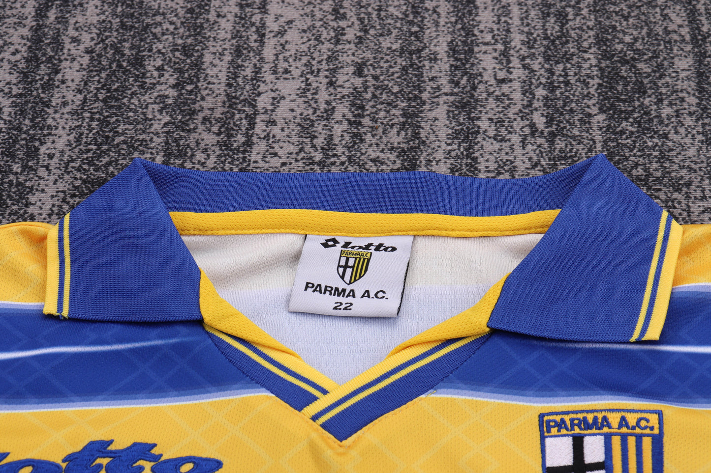 Kit Infantil Parma Home Retrô 98/99  Lotto - Amarelo e Azul