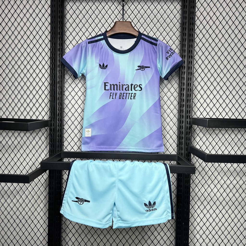 Kit Infantil Arsenal Third 24/25  - Azul