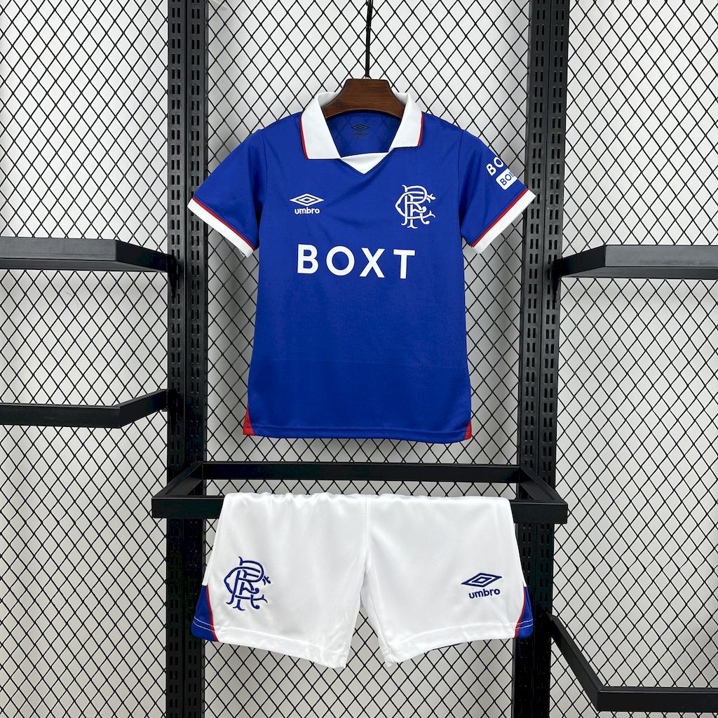 Kit Infantil Rangers Home 25/26 . - Azul